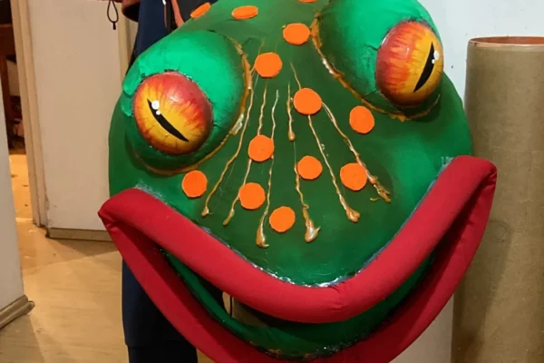 masca teatru broasca 01